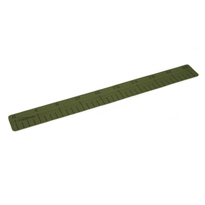 SeaDek SeaDek 4" x 36" 3mm Fish Ruler w/Laser SD Logo - Olive Green Boat Outfitting