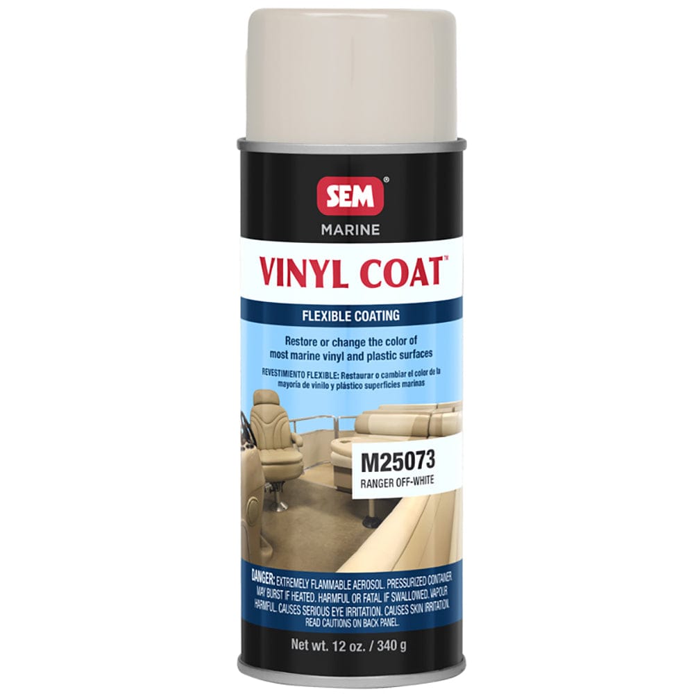 SEM SEM Vinyl Coat™ - Ranger Off-White - 12oz Boat Outfitting