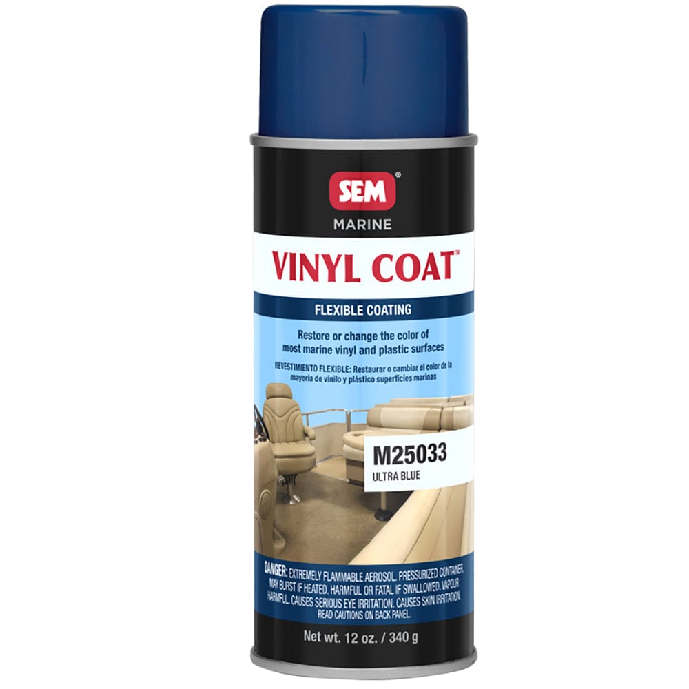 SEM SEM Vinyl Coat™ - Ultra Blue - 12oz Boat Outfitting