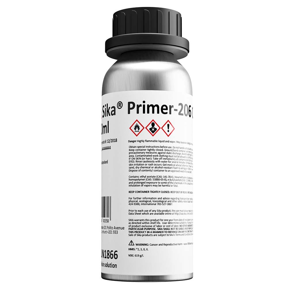 Sika Sika Primer-206 G+P Black 1L Bottle Boat Outfitting