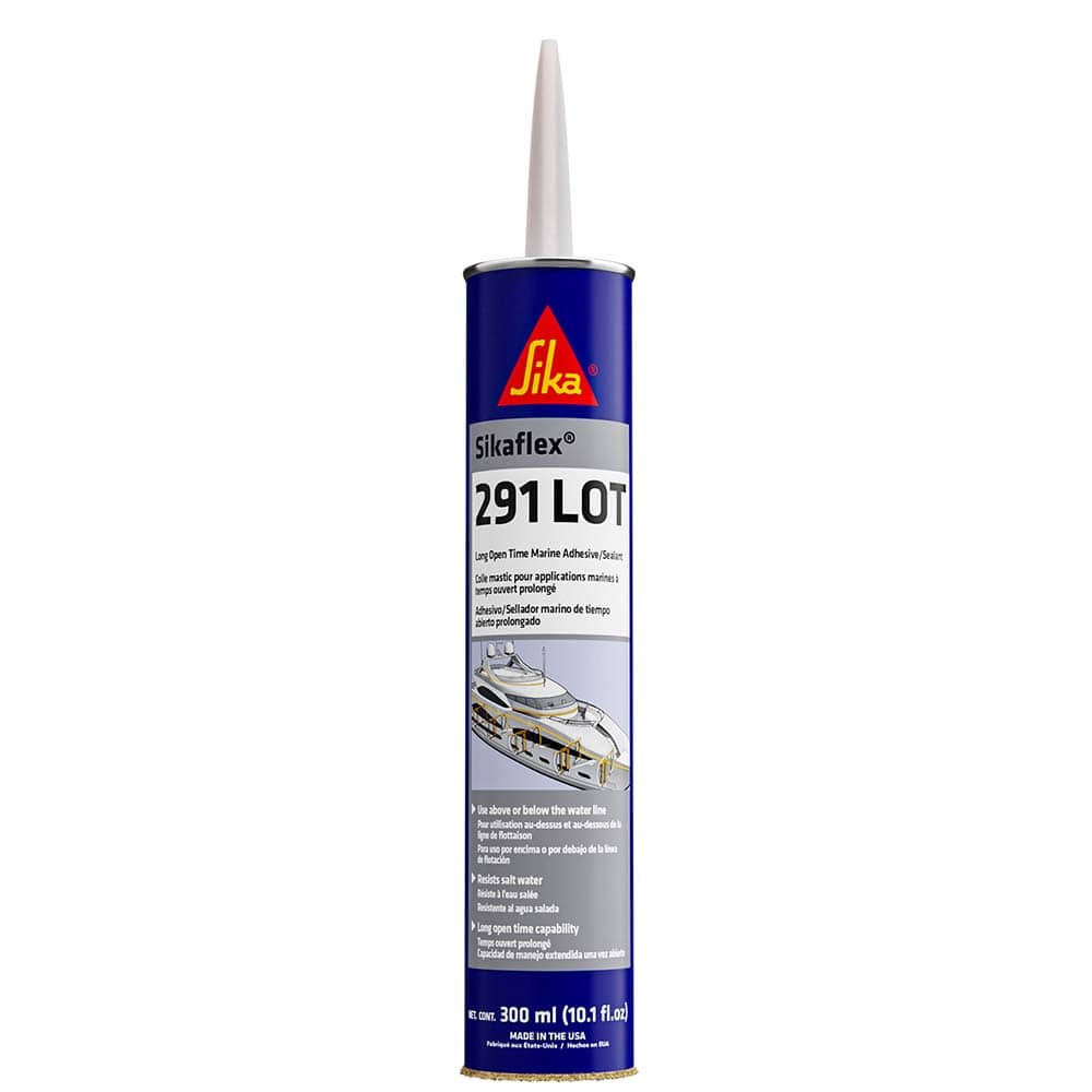 Sika Sika Sikaflex® 291 LOT Slow Cure Adhesive & Sealant 10.3oz(300ml) Cartridge - White Boat Outfitting