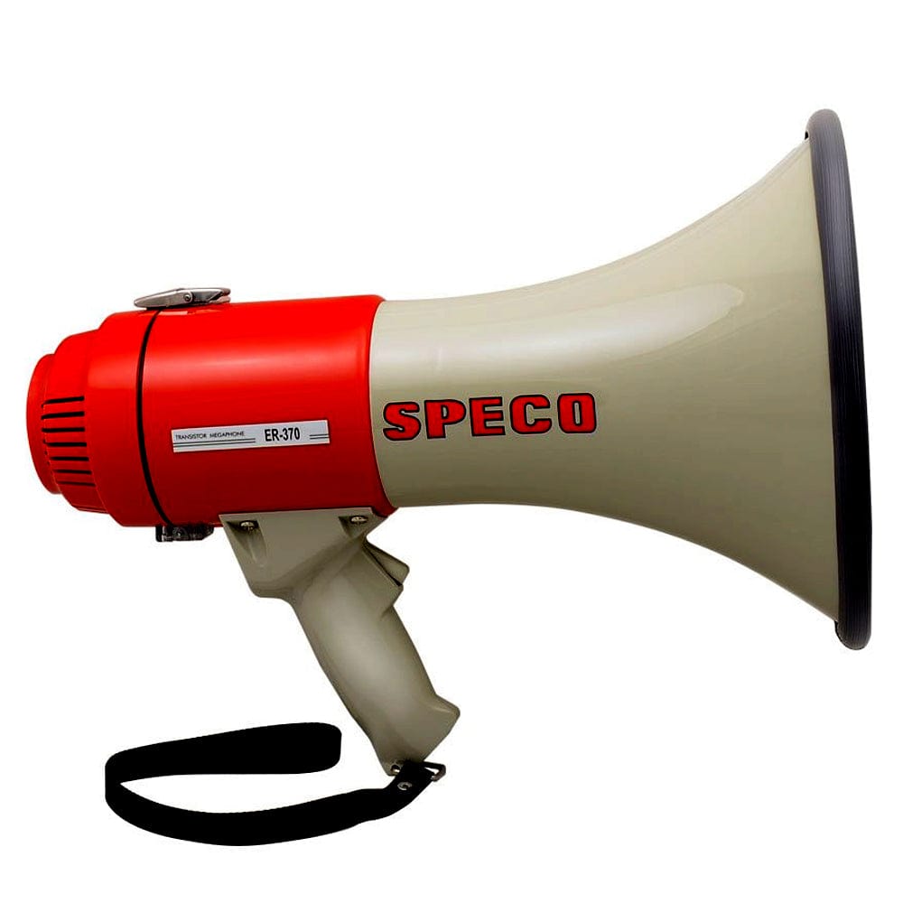 Speco Tech Speco ER370 Deluxe Megaphone w/Siren - Red/Grey - 16W Boat Outfitting