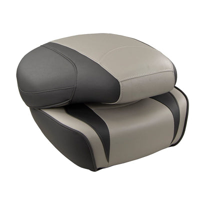 Springfield Marine Springfield Fish Pro High Back Folding Seat - Charcoal/Grey Boat Outfitting