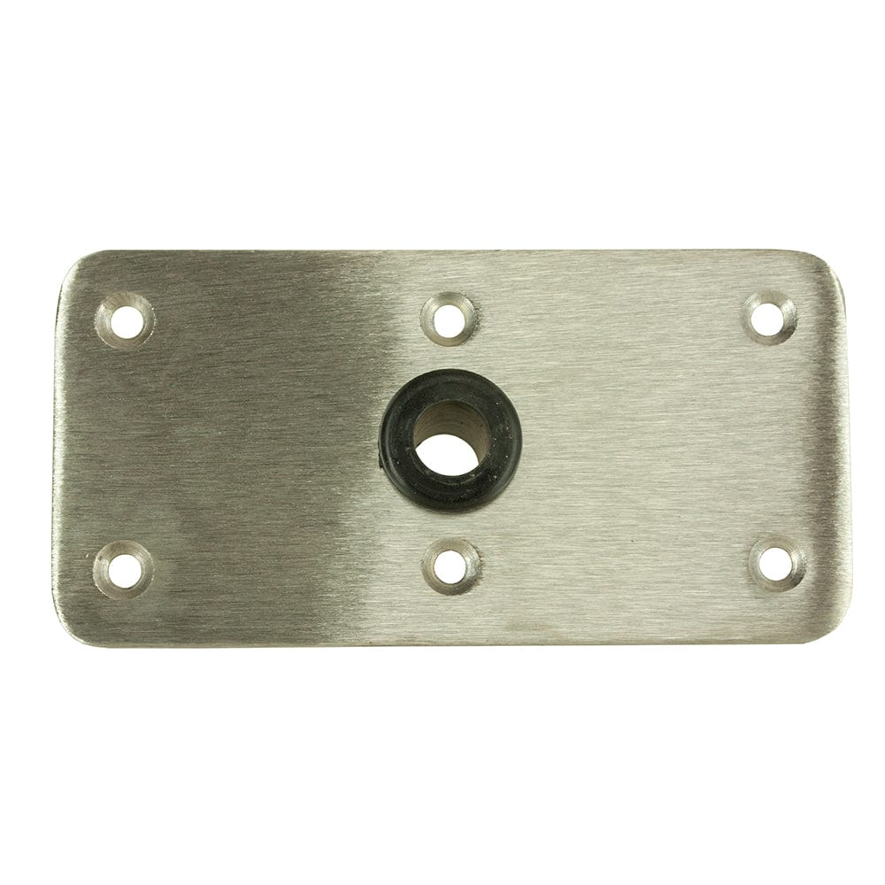 Springfield Marine Springfield KingPin™ 4" x 8" - Stainless Steel - Rectangular Base (Standard) Boat Outfitting