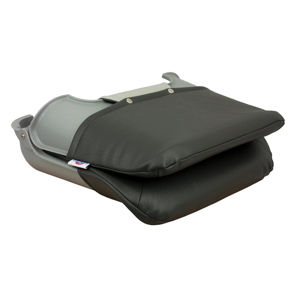 Springfield Marine Springfield Skipper Standard Folding Seat - Grey/Charcoal Boat Outfitting