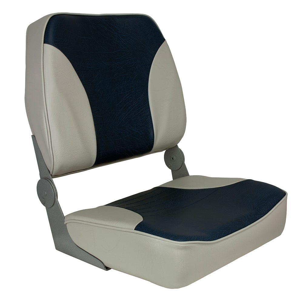 Springfield Marine Springfield XXL Folding Seat - Grey/Blue Boat Outfitting