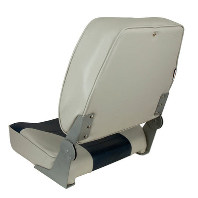 Springfield Marine Springfield XXL Folding Seat - Grey/Blue Boat Outfitting