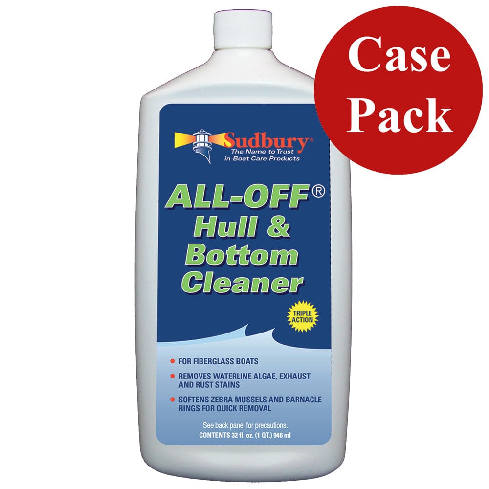 Sudbury Sudbury All-Off Hull/Bottom Cleaner - 32oz *Case of 12* Boat Outfitting