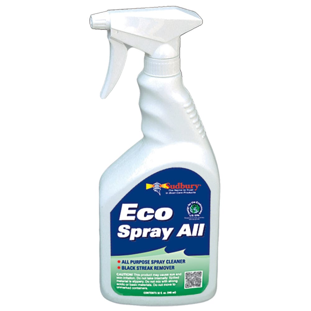 Sudbury Sudbury Eco Spray All & Black Steak Remover - 32oz Spray Boat Outfitting