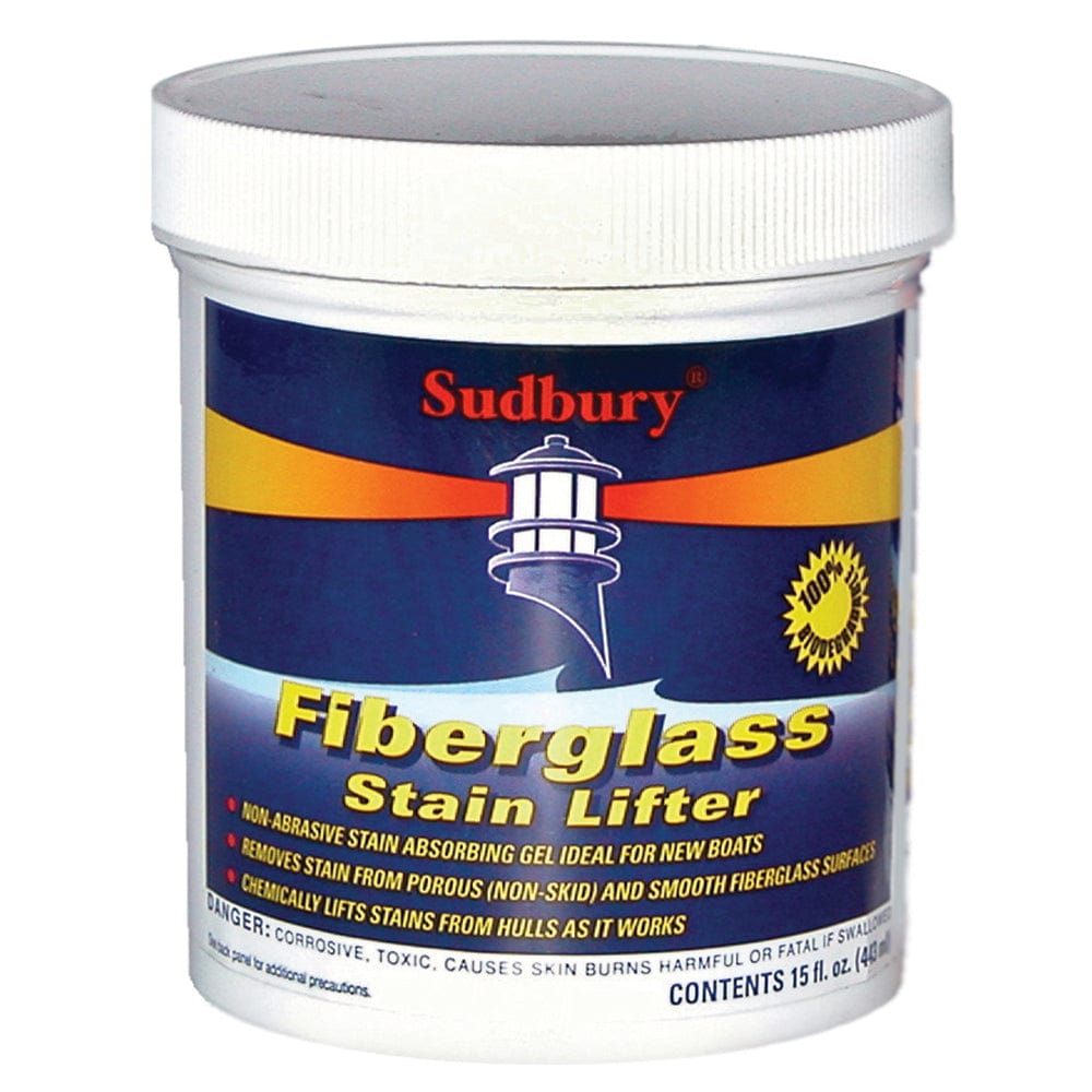 Sudbury Sudbury Fiberglass Stain Lifter - Pint (16oz) Boat Outfitting