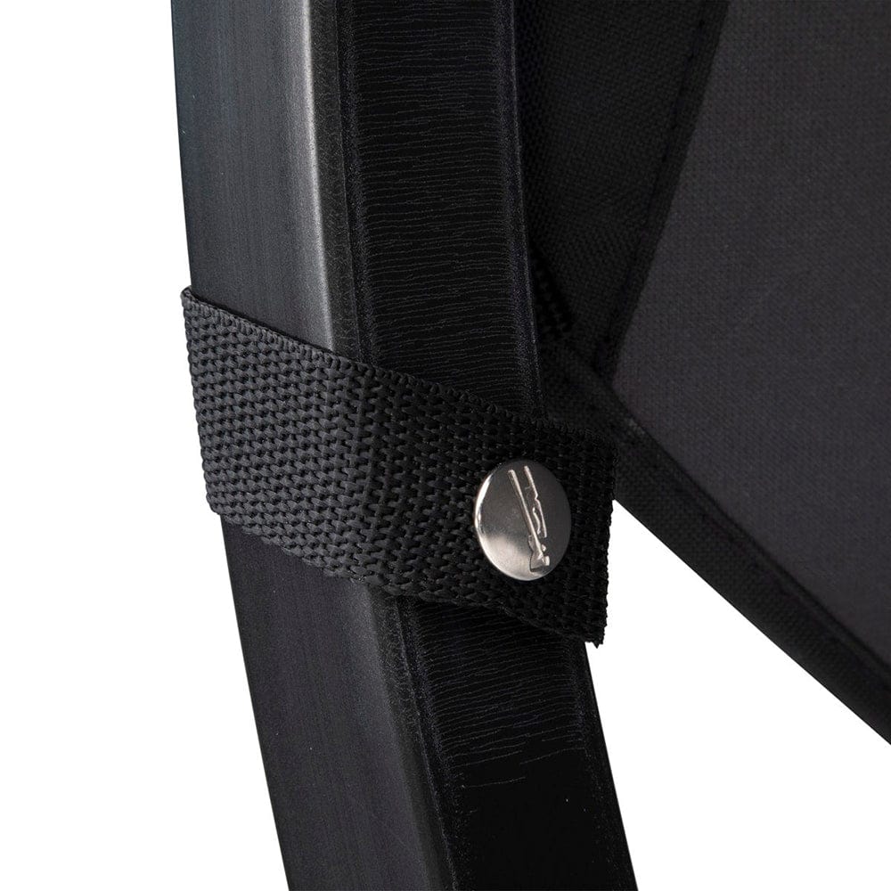 SureShade SureShade Power Bimini - Black Anodized Frame - Black Fabric Boat Outfitting