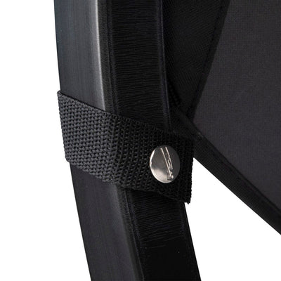 SureShade SureShade Power Bimini - Black Anodized Frame - Black Fabric Boat Outfitting