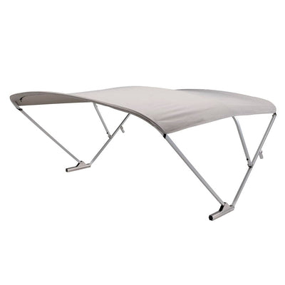 SureShade SureShade Power Bimini - Clear Anodized Frame - Grey Fabric Boat Outfitting