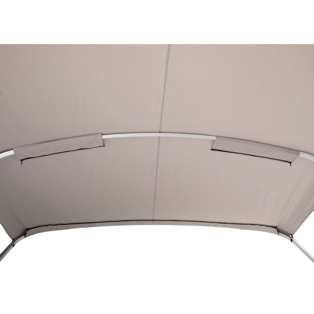 SureShade SureShade Power Bimini - Clear Anodized Frame - Grey Fabric Boat Outfitting