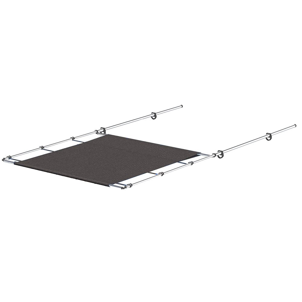 SureShade SureShade PTX Power Shade - 51" Wide - Stainless Steel - Grey Boat Outfitting