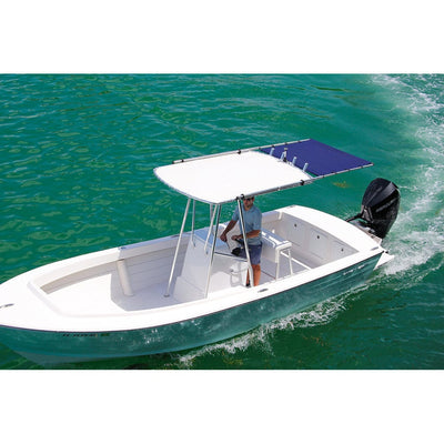 SureShade SureShade PTX Power Shade - 57" Wide - Stainless Steel - Black Boat Outfitting