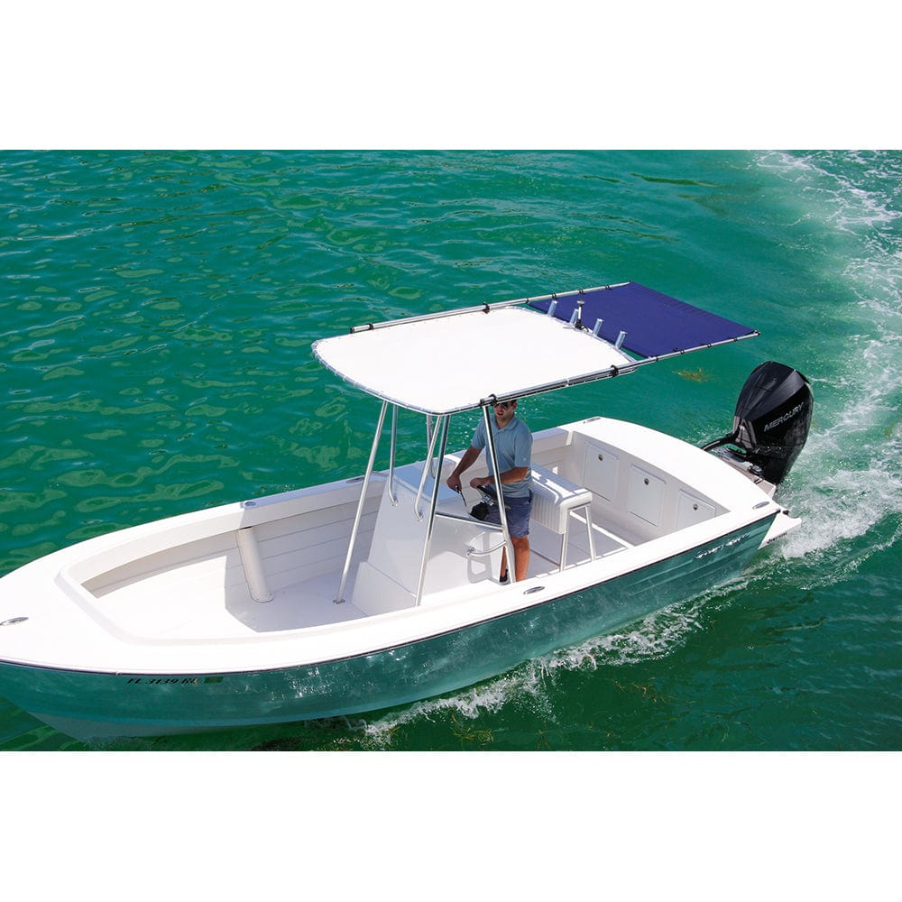 SureShade SureShade PTX Power Shade - 57" Wide - Stainless Steel - Navy Boat Outfitting