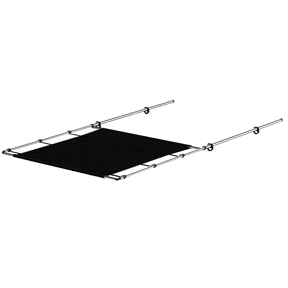 SureShade SureShade PTX Power Shade - 69" Wide - Stainless Steel - Black Boat Outfitting