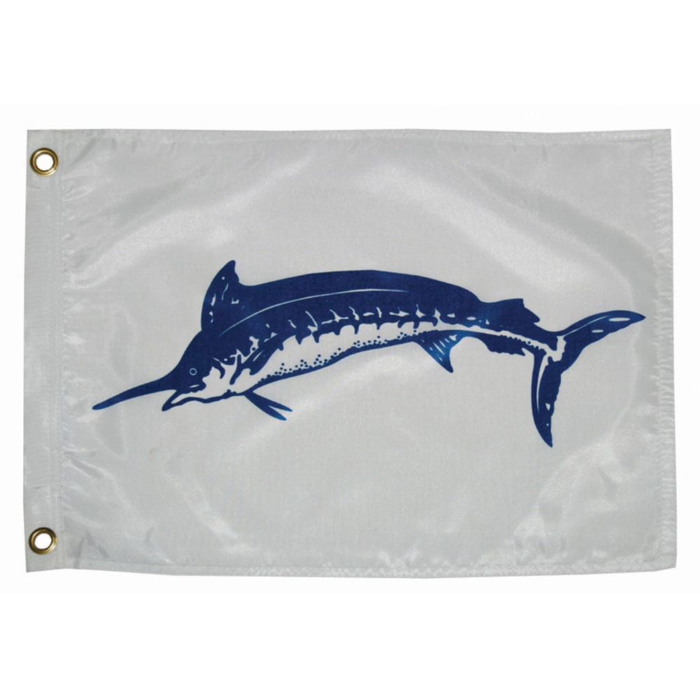 Taylor Made Taylor Made 12" x 18"  Blue Marlin Flag Boat Outfitting