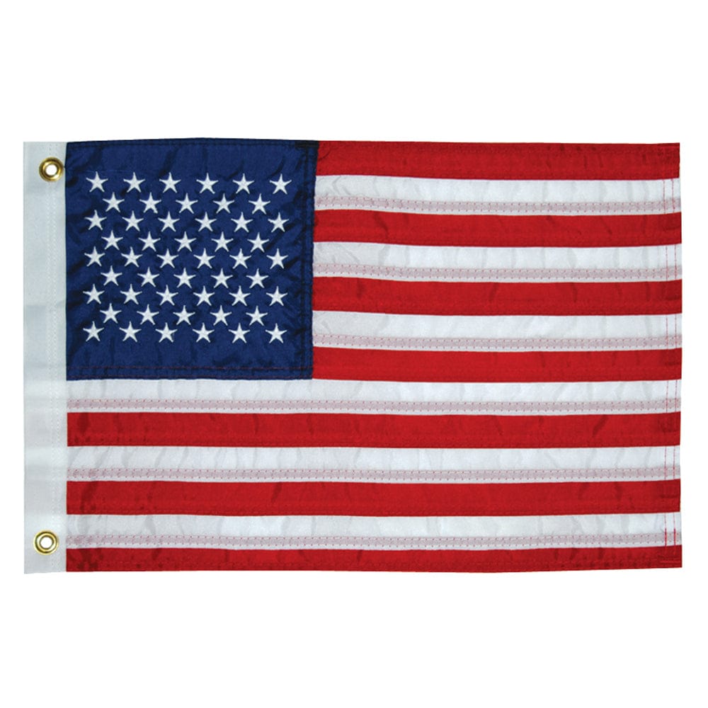 Taylor Made Taylor Made 12" x 18" Deluxe Sewn 50 Star Flag Boat Outfitting