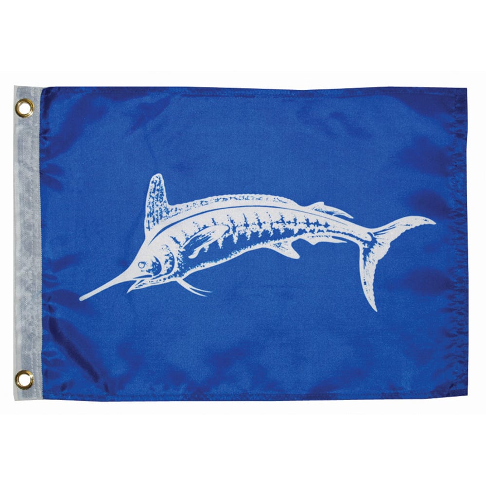 Taylor Made Taylor Made 12" x 18" White Marlin Flag Boat Outfitting