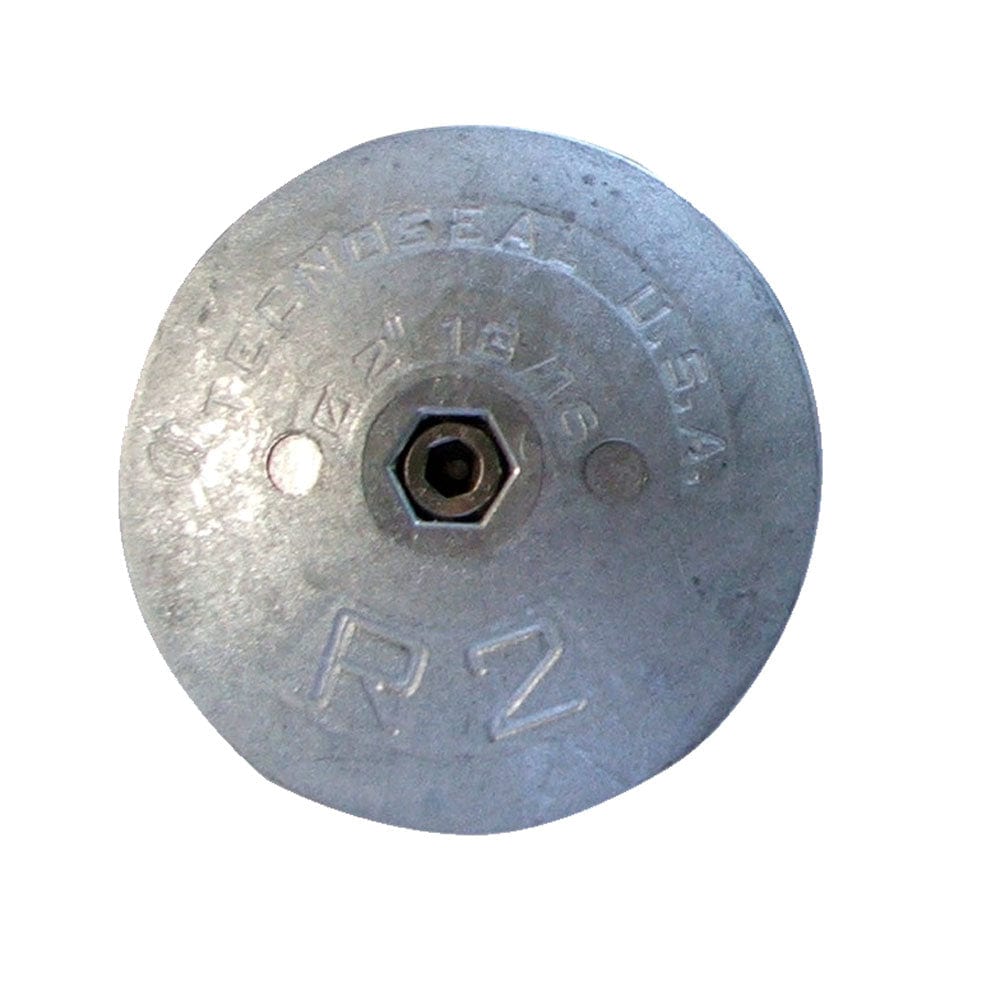 Tecnoseal Tecnoseal R2 Rudder Anode - Zinc - 2-13/16" Diameter Boat Outfitting