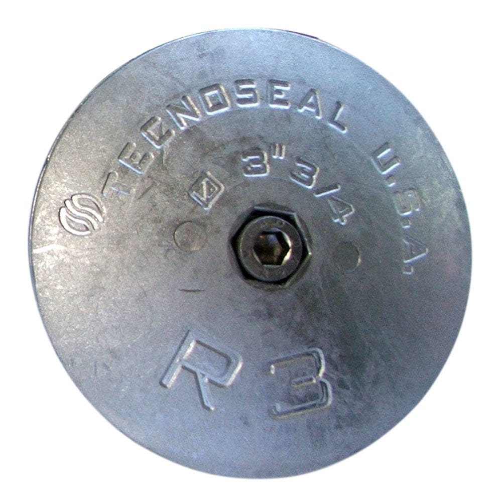 Tecnoseal Tecnoseal R3 Rudder Anode - Zinc - 3-3/4" Diameter Boat Outfitting