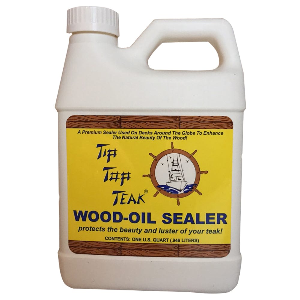 Tip Top Teak Tip Top Teak Wood Oil Sealer - Quart Boat Outfitting