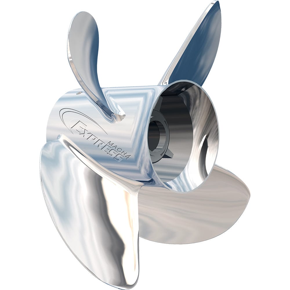 Turning Point Propellers Turning Point Express® Mach4™ - Right Hand - Stainless Steel Propeller - EX-1417-4 - 4-Blade - 14.5" x 17 Pitch Boat Outfitting