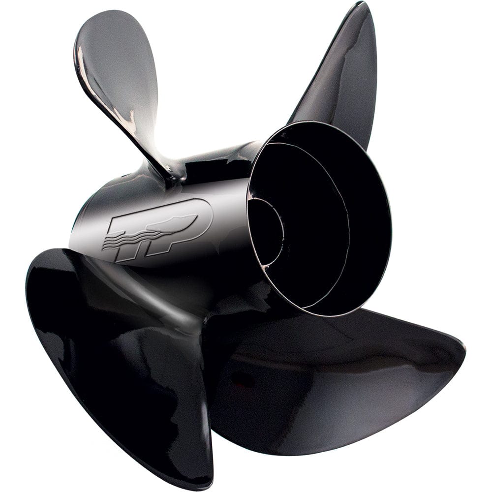 Turning Point Propellers Turning Point Hustler® - Right Hand - Aluminum Propeller - LE1/LE2-1321-4 - 4-Blade - 13" x 21 Pitch Boat Outfitting