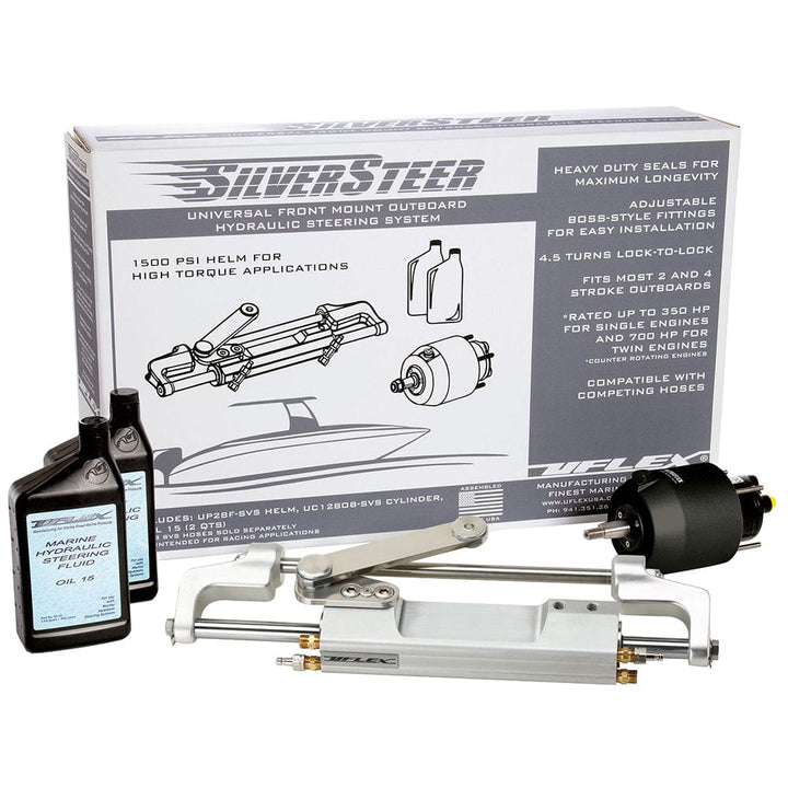 Uflex USA Uflex SilverSteer™ Outboard Hydraulic Tilt Steering System - UC130 V2 Boat Outfitting