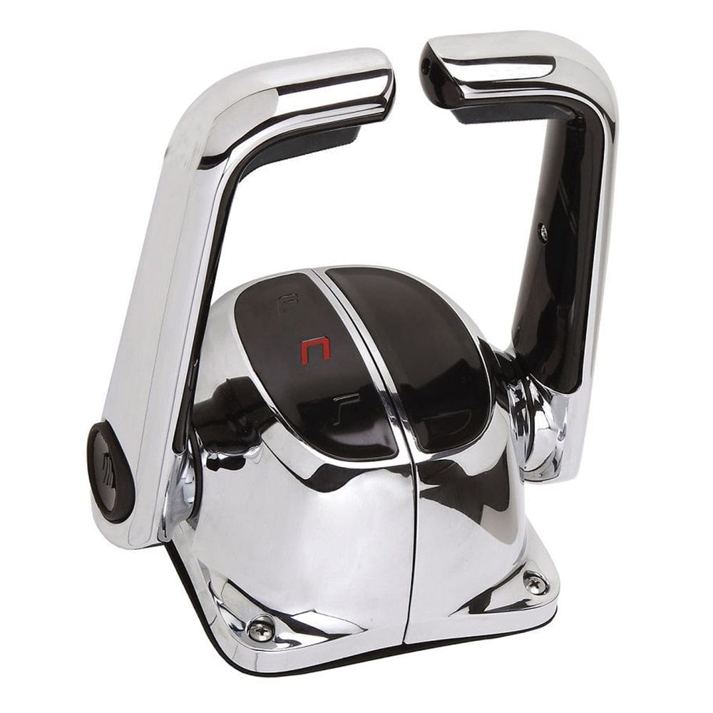Uflex USA Uflex Twin Lever Top Mount Control w/Neutral Lock - No Trim Switch - Chrome Boat Outfitting