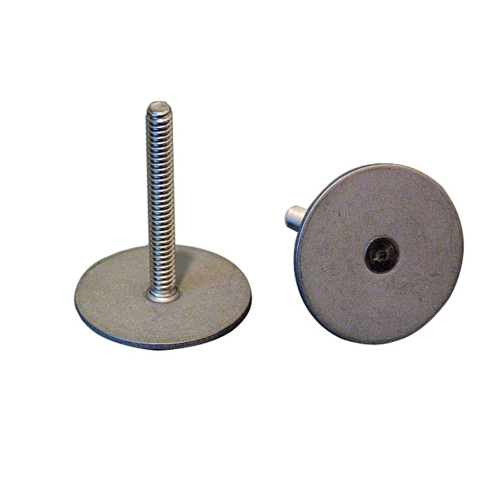 Weld Mount Weld Mount 1.5" Tall Stainless Steel Stud w/#10 x 24 Threads - Qty. 10 Boat Outfitting