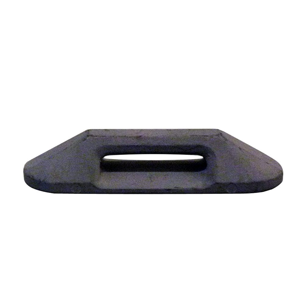 Weld Mount Weld Mount AT-113B Large Black Footman's Strap - Qty. 6 Boat Outfitting