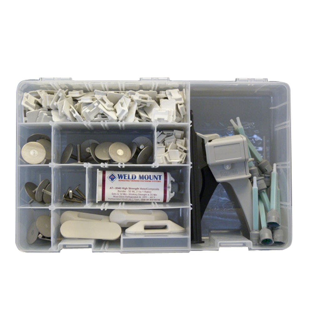 Weld Mount Weld Mount Executive Adhesive & Fastener Kit w/AT-8040 Adhesive Boat Outfitting