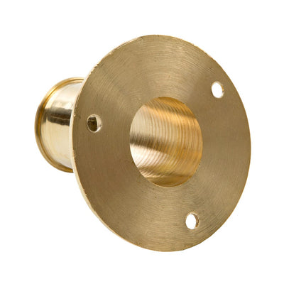 Whitecap Whitecap Top-Mounted Flag Pole Socket Polished Brass - 1" ID Boat Outfitting