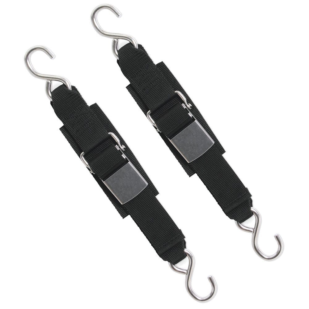 BoatBuckle BoatBuckle Stainless Steel Kwik-Lok Transom Tie-Downs Trailering