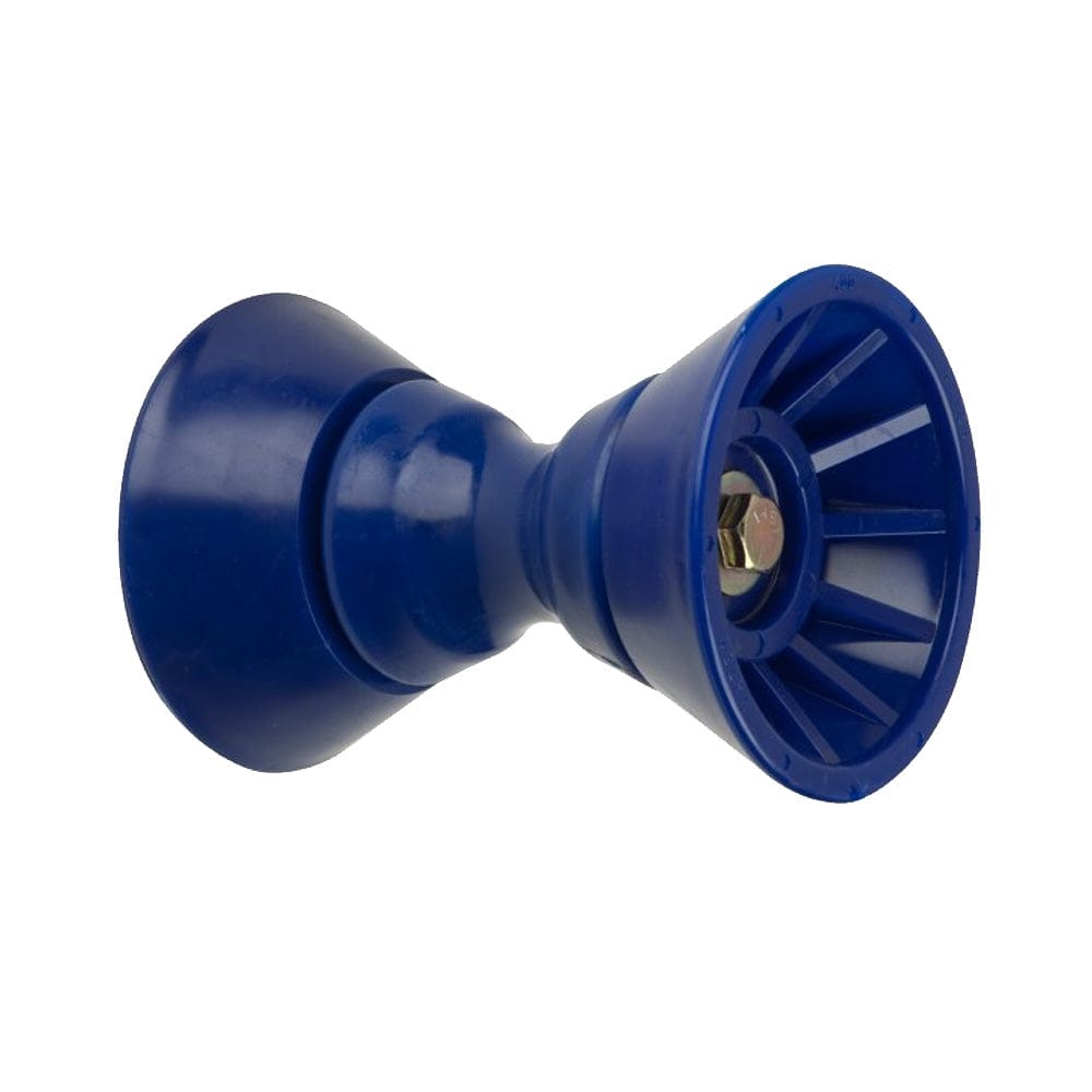 C.E. Smith C.E. Smith 4" Bow Bell Roller Assembly - Blue TPR Trailering