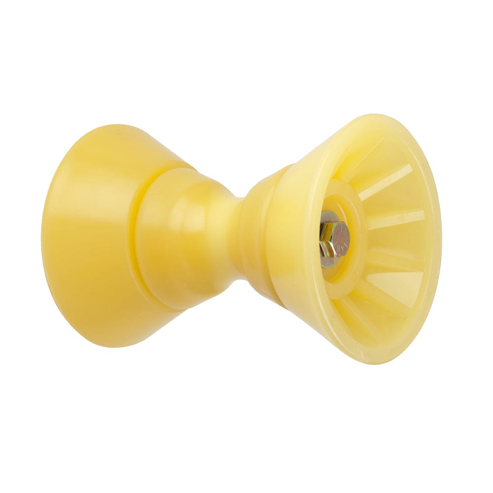 C.E. Smith C.E. Smith 4" Bow Bell Roller Assembly - Yellow TPR Trailering