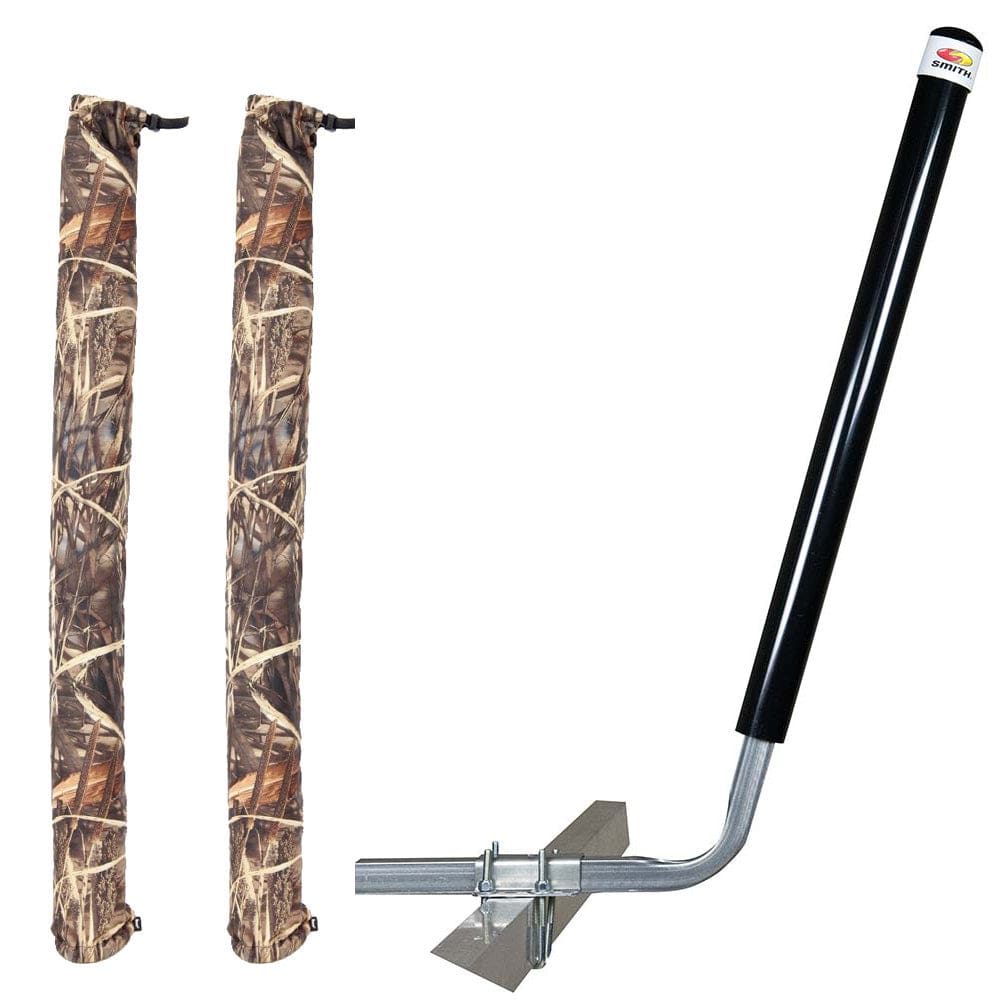 C.E. Smith C.E. Smith Angled Post Guide-On - 40" - Black w/FREE Camo Wet Lands 36" Guide-On Cover Trailering