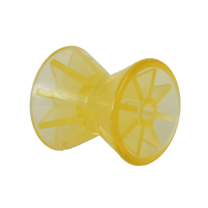 C.E. Smith C.E. Smith Bow Roller - Yellow PVC - 4" x 1/2" ID Trailering