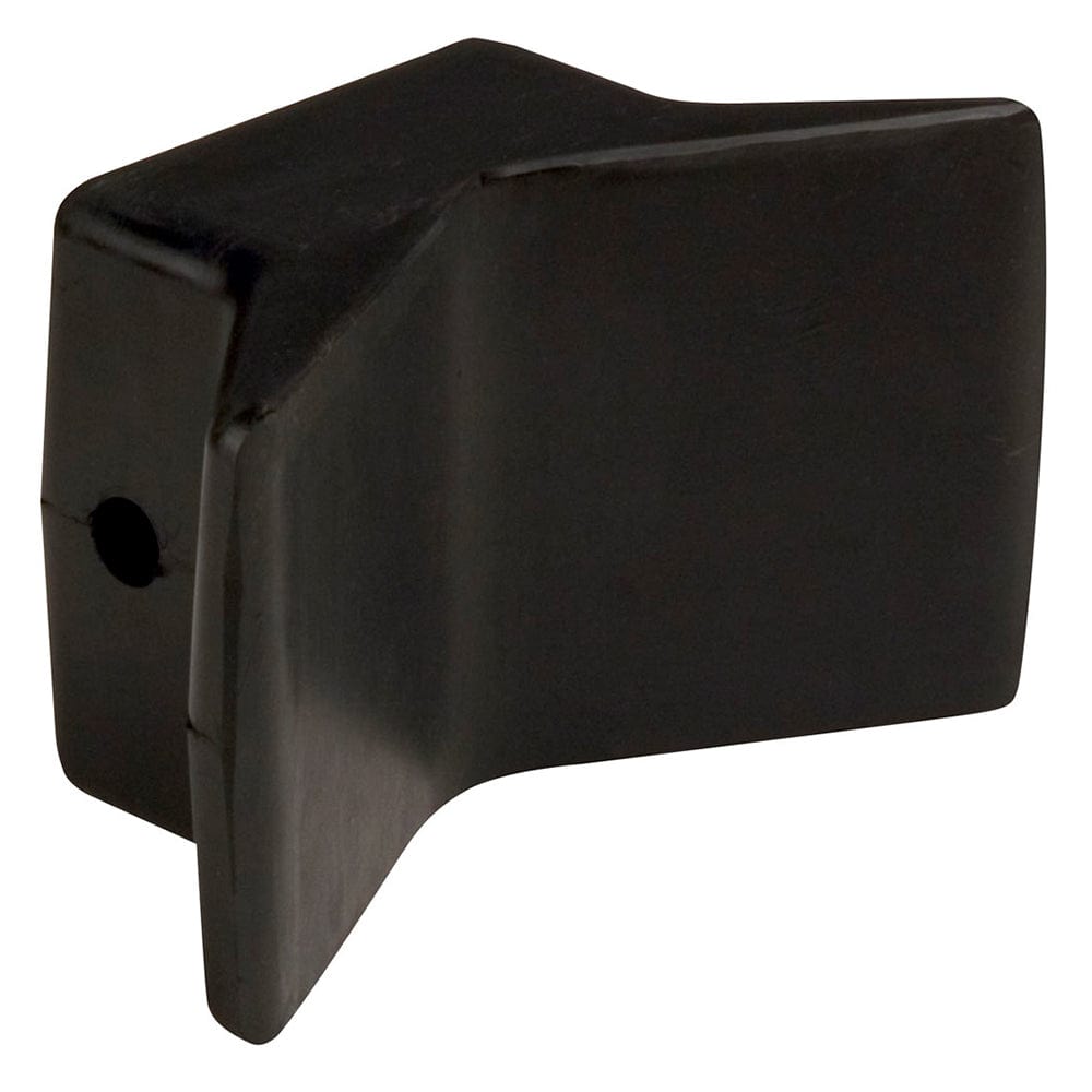 C.E. Smith C.E. Smith Bow Y-Stop - 4" x 4" - Black Natural Rubber Trailering