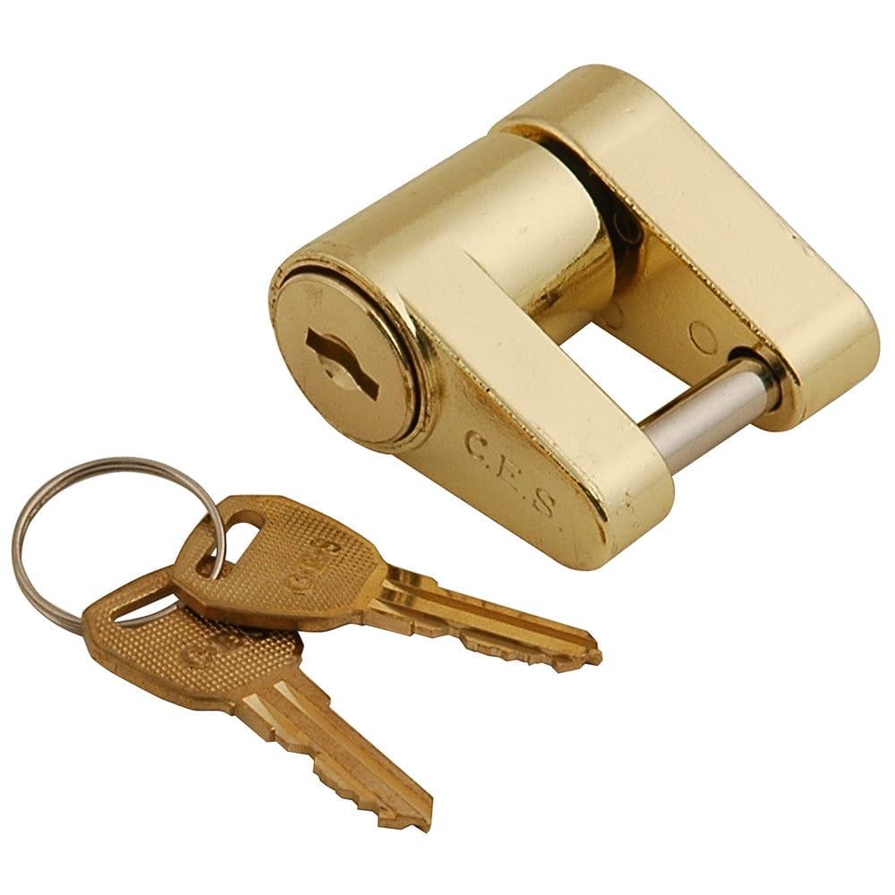 C.E. Smith C.E. Smith Brass Coupler Lock Trailering