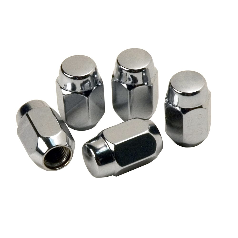 C.E. Smith C.E. Smith Chrome Acorn Wheel Nuts - 1/2"-20 Trailering