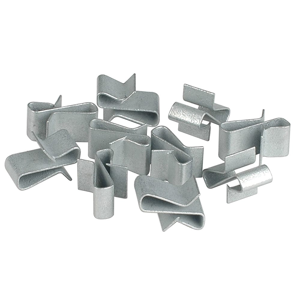 C.E. Smith C.E. Smith Trailer Frame Clips - Zinc - 3/8" Wide - 10-Pack Trailering