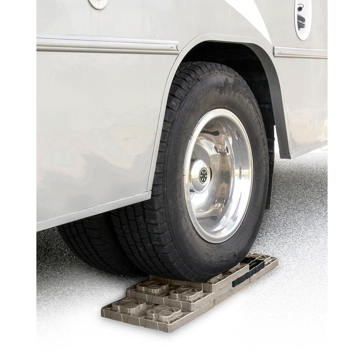 Camco Camco FasTen Leveling Blocks w/T-Handle - 2x2 - Brown *10-Pack Trailering