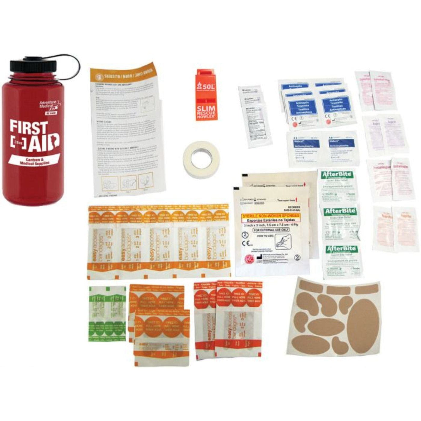 Adventure Medical Kits Adventure Medical Kits First Aid 32 oz Kit Camping And Outdoor