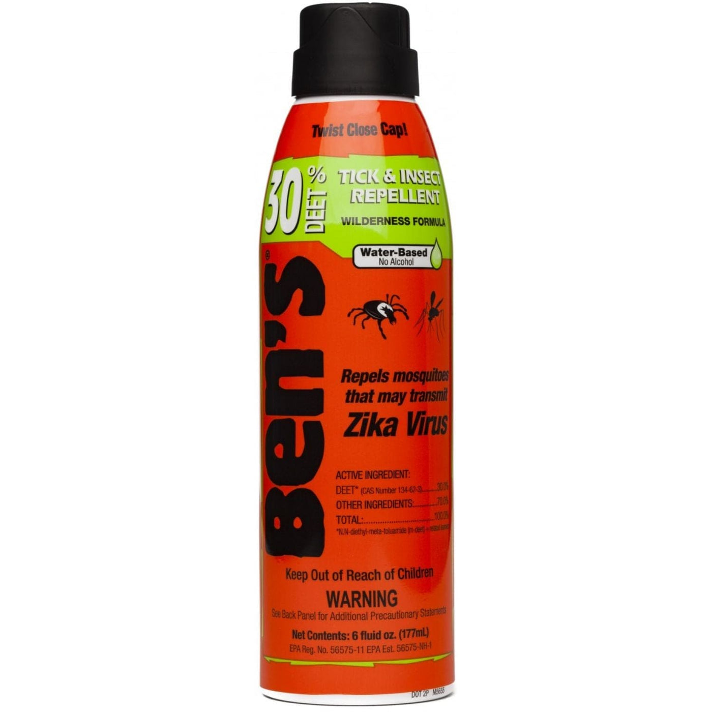 Bens Bens 30 Tick and Insect Repellent Eco Spray 6 oz Camping And Outdoor