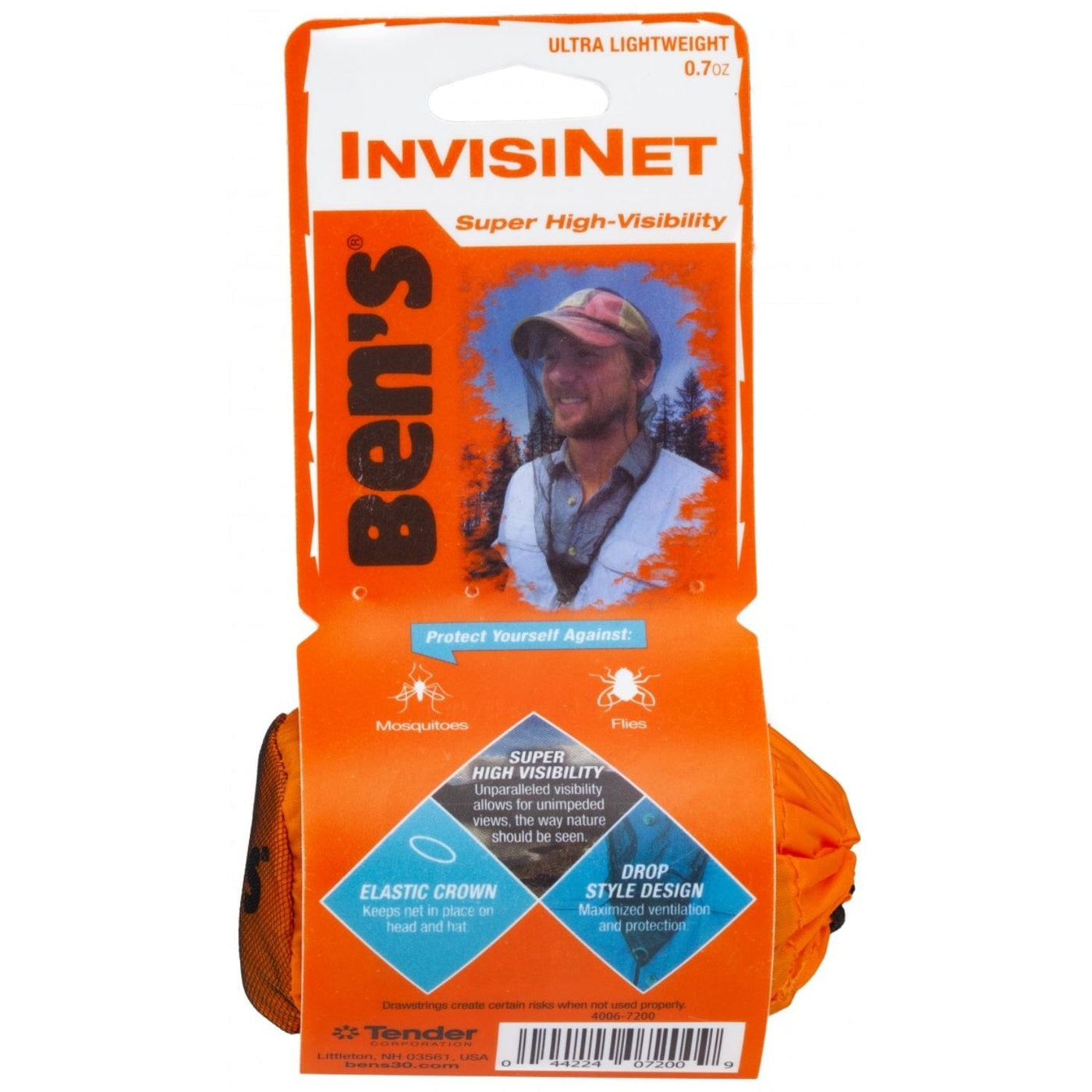 Bens Bens InvisiNet Head Net Camping And Outdoor