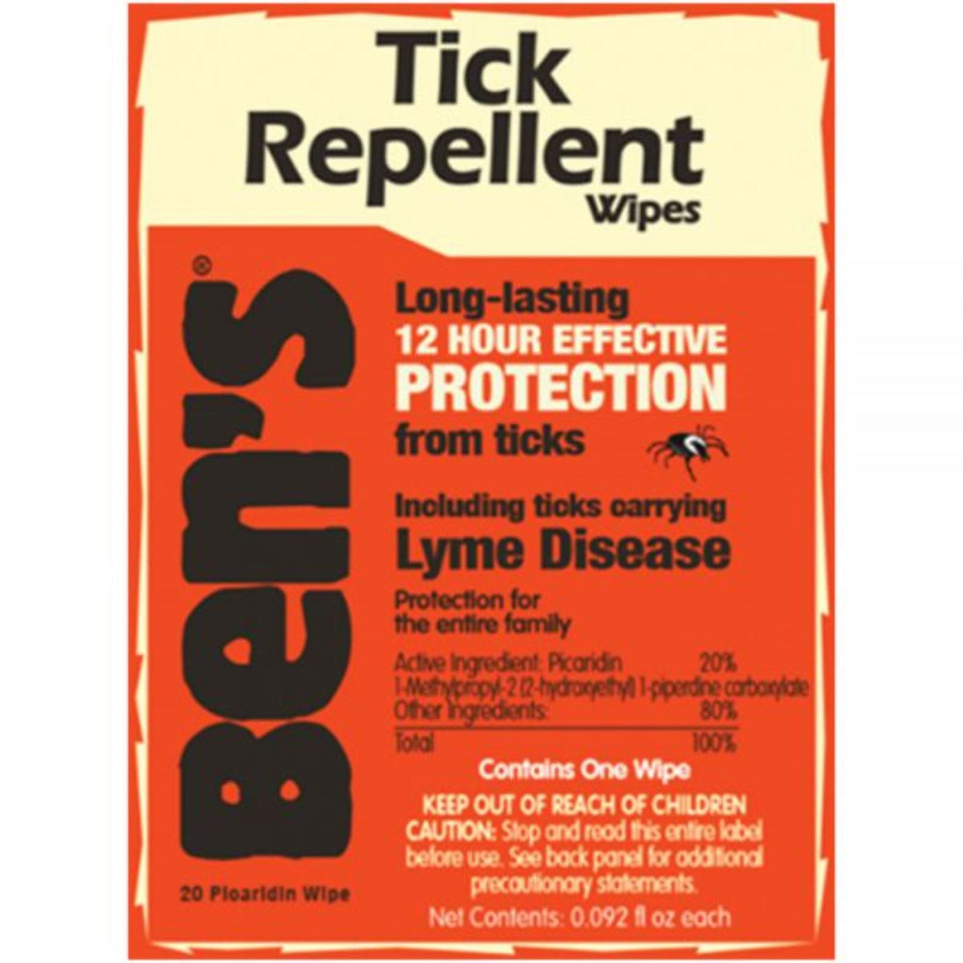 Bens Bens Tick Wipes Camping And Outdoor